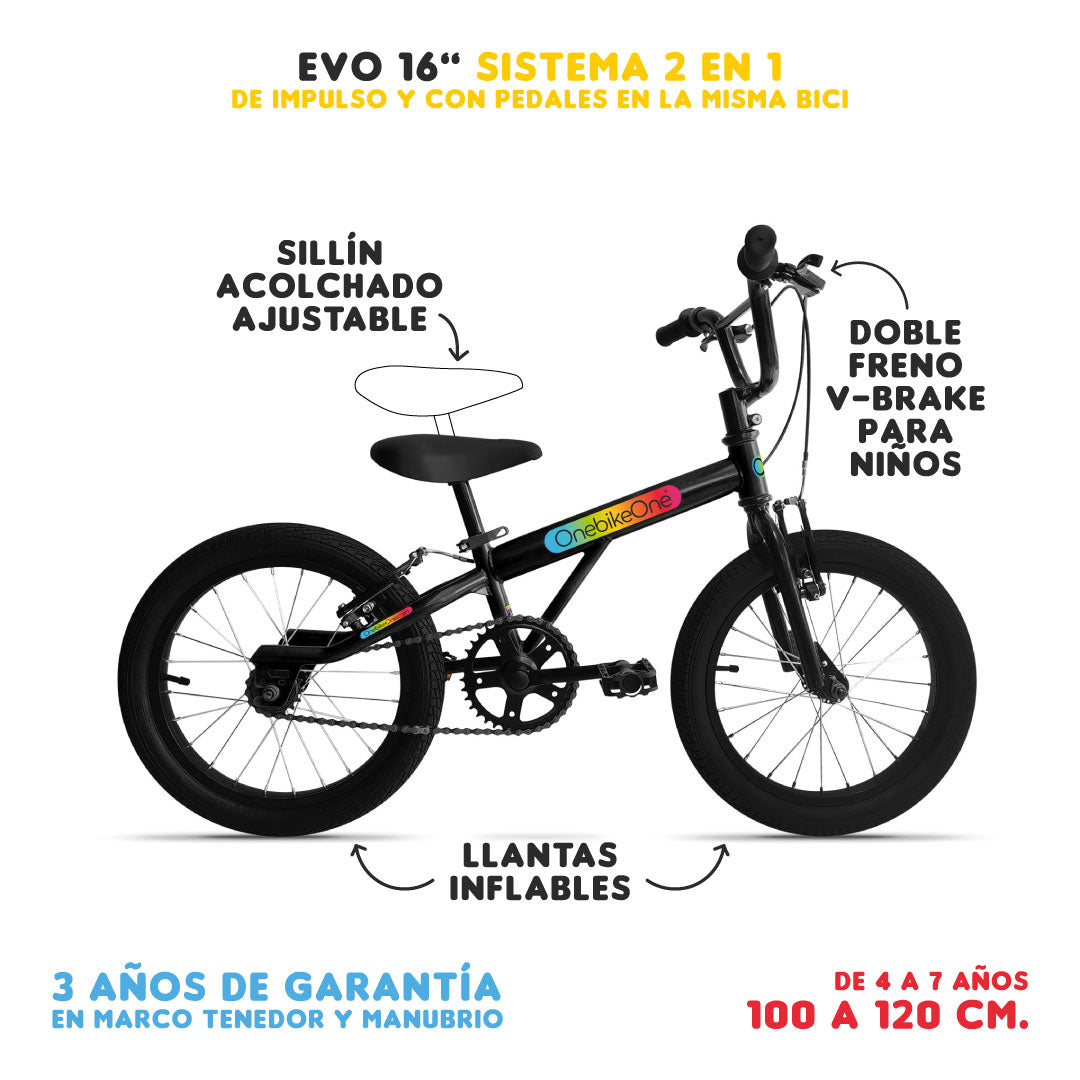 Evo 16" 4 a 7 años