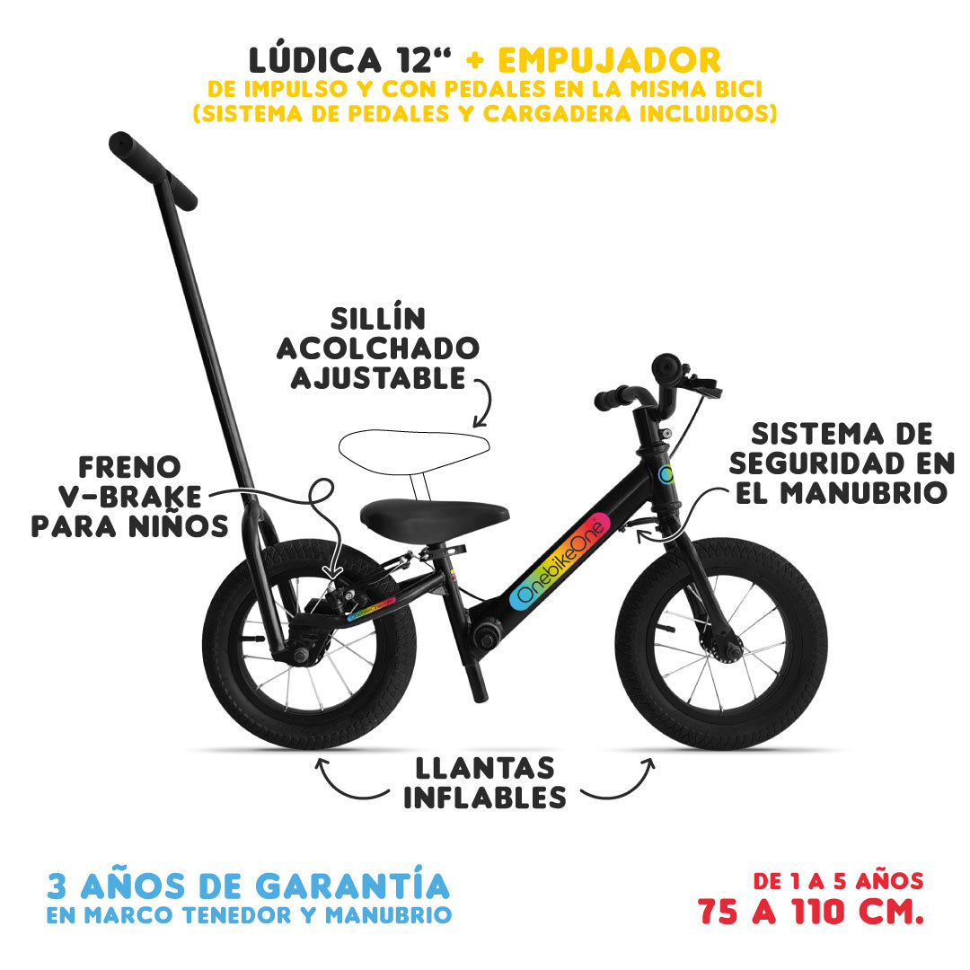 Lúdica 12" + Empujador