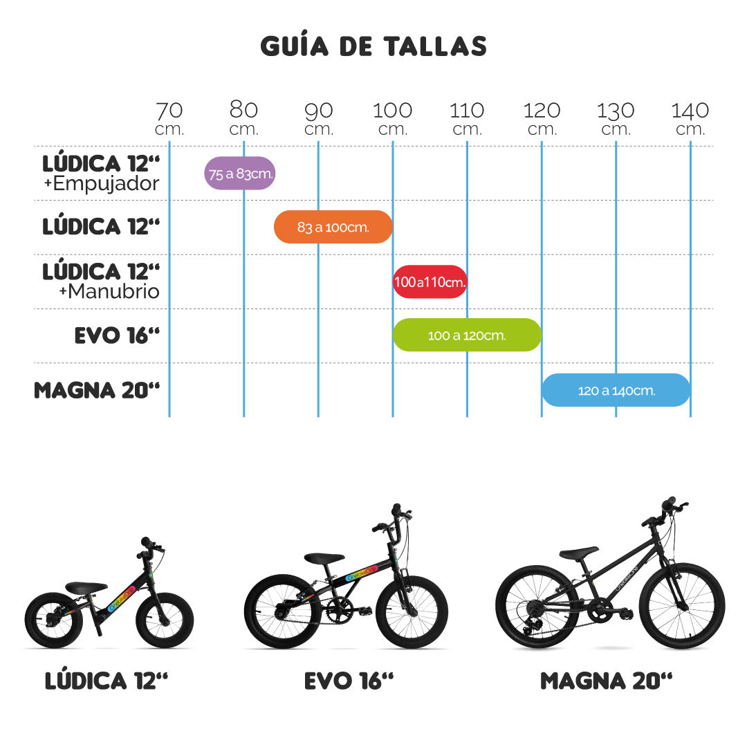 Bicicleta Magna 20 / 6 a 9 años